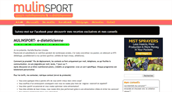 Desktop Screenshot of mulinsport.com